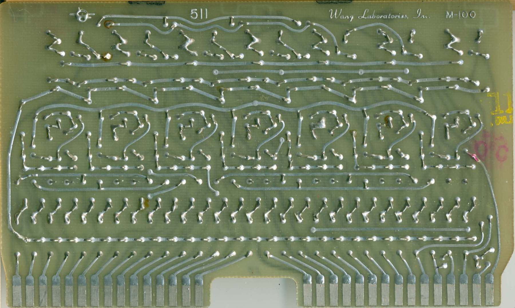 Wang 360E Circuit Board 511