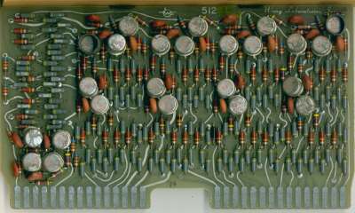 Wang 360E Calculator Circuit Board 512