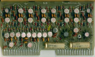 Wang 360E Calculator Circuit Board 513