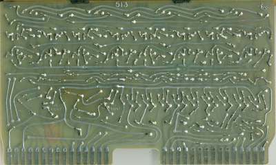 Wang 360E Calculator Circuit Board 513