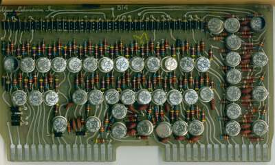 Wang 360E Calculator Circuit Board 514