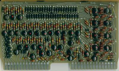 Wang 360E Calculator Circuit Board 516