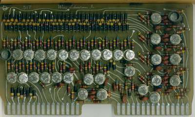 Wang 360E Calculator Circuit Board 517
