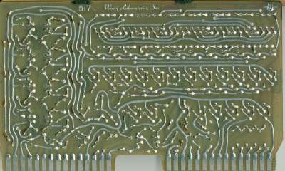 Wang 360E Calculator Circuit Board 517
