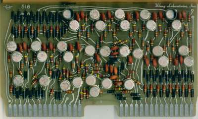 Wang 360E Calculator Circuit Board 518