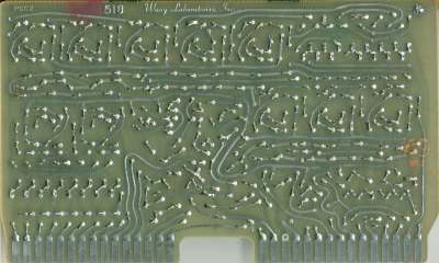 Wang 360E Calculator Circuit Board 518