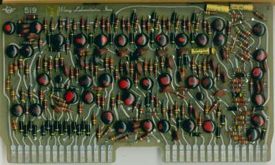 Wang 360E Calculator Circuit Board 519