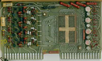 Wang 360E Calculator Circuit Board 527A