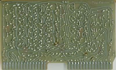 Wang 360E Calculator Circuit Board 540
