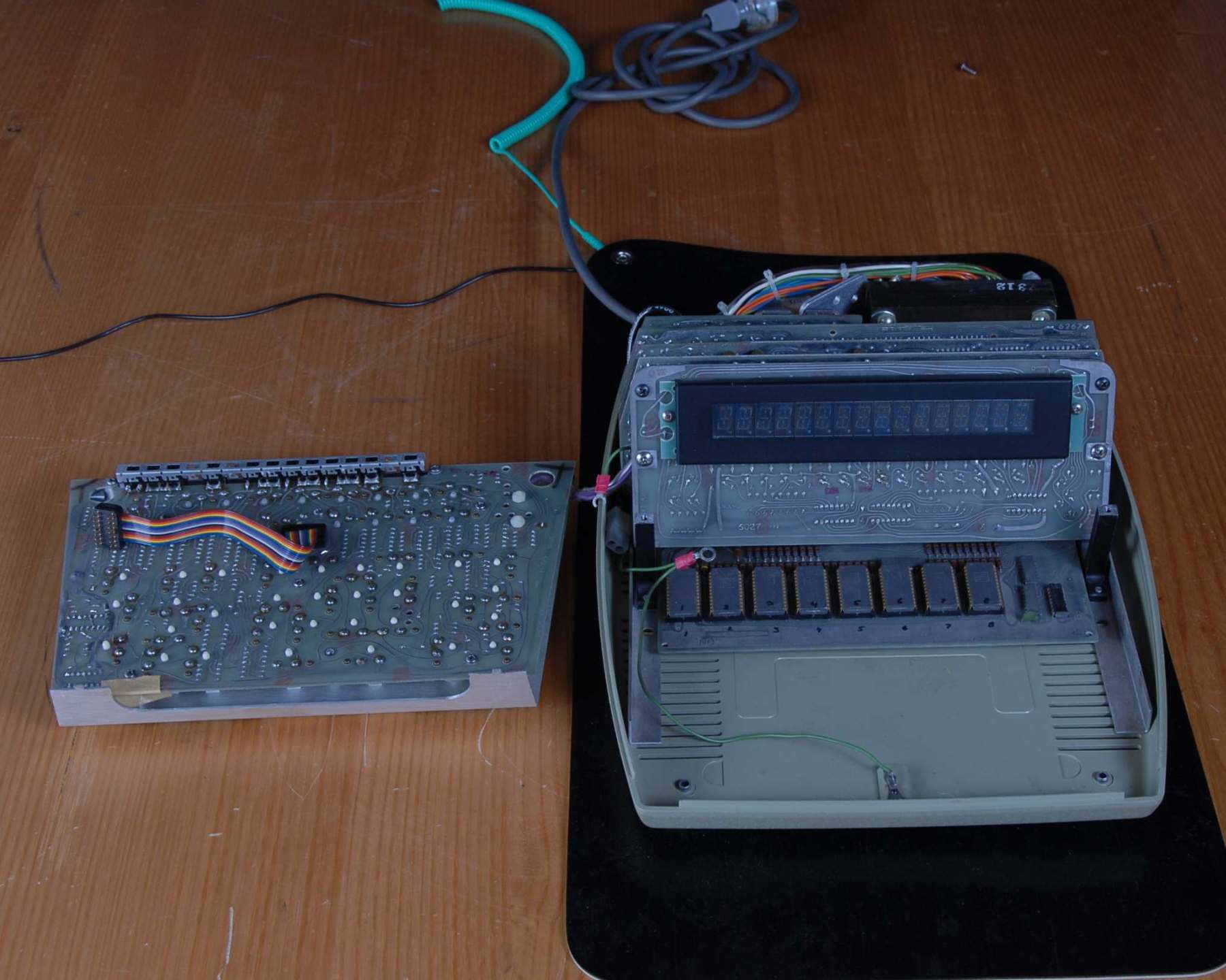 Wang 452 Calculator Construction