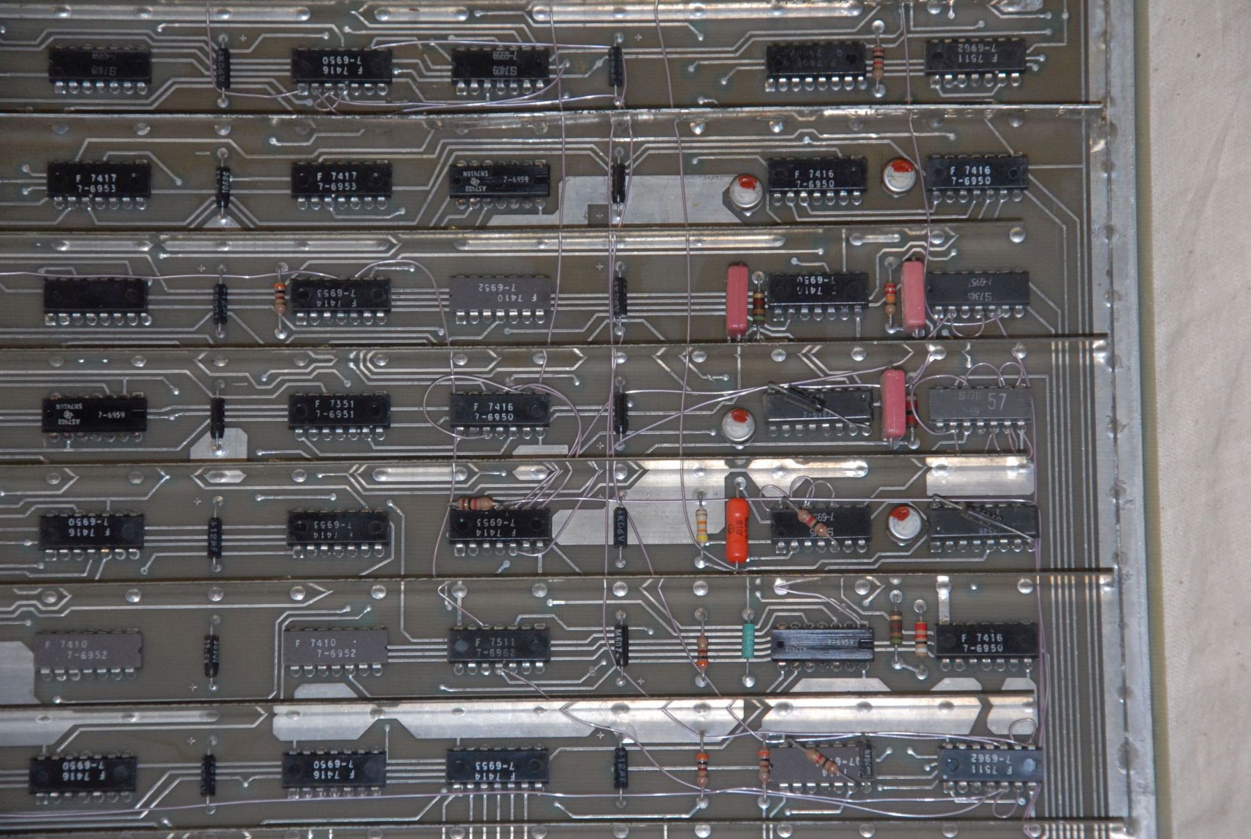 NCR 605 Processor PCB 4 wiring patches