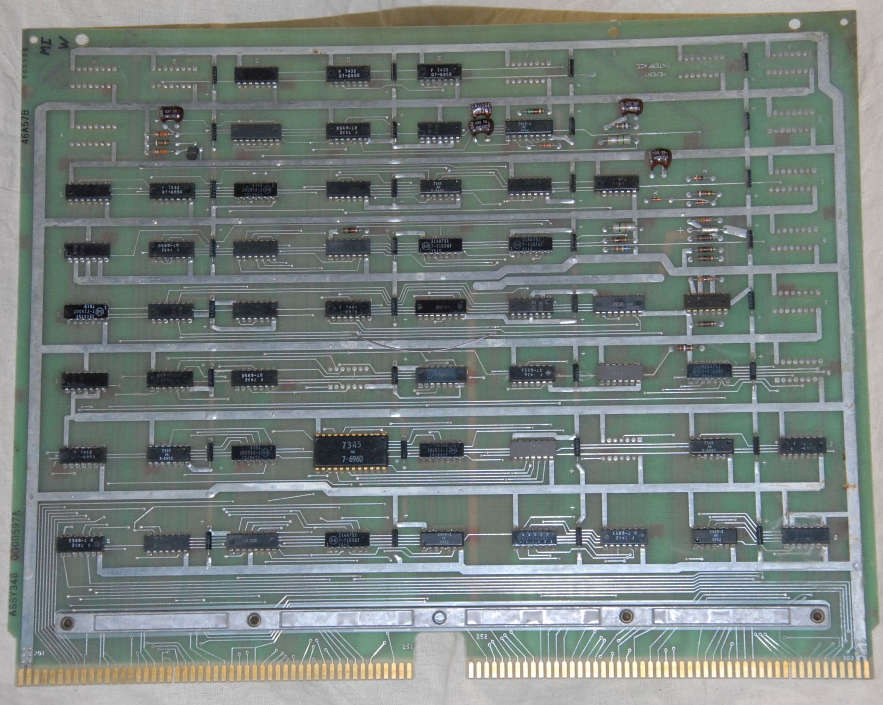 NCR 605 Processor Memory Interface PCB